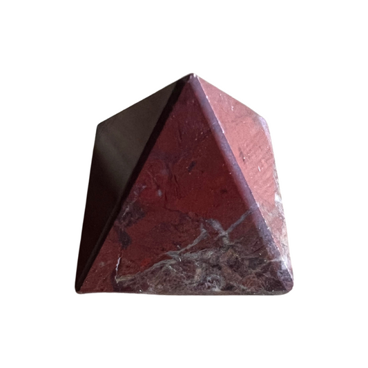 Piramide di Diaspro rosso- 1° Chakra 2.5 x 2.5 cm